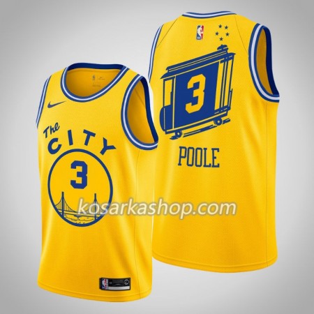 Dres Golden State Warriors Jordan Poole 3 Nike 2019-20 Hardwood Classics Swingman